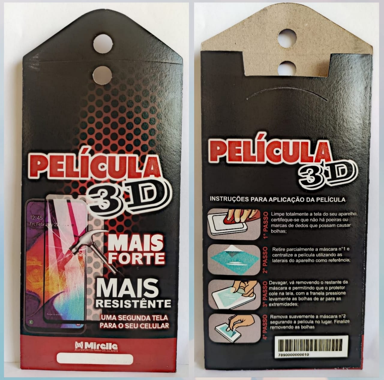  - Embalagens - Central - unidade    Cod. EMBALAGENS PELCULA 3D
